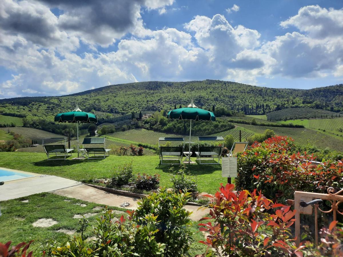 Villa Del Sole San Gimignano Eksteriør bilde