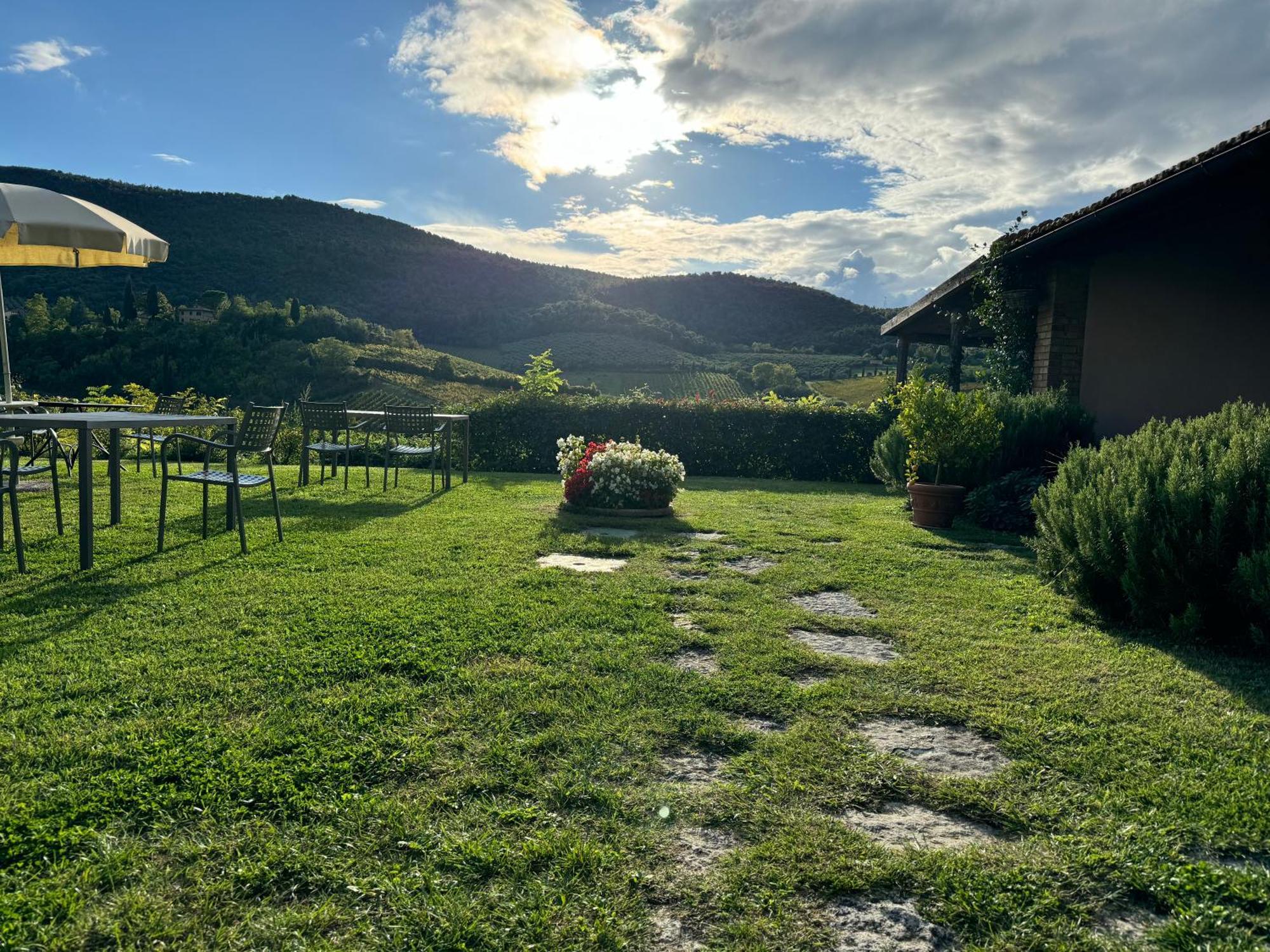 Villa Del Sole San Gimignano Eksteriør bilde