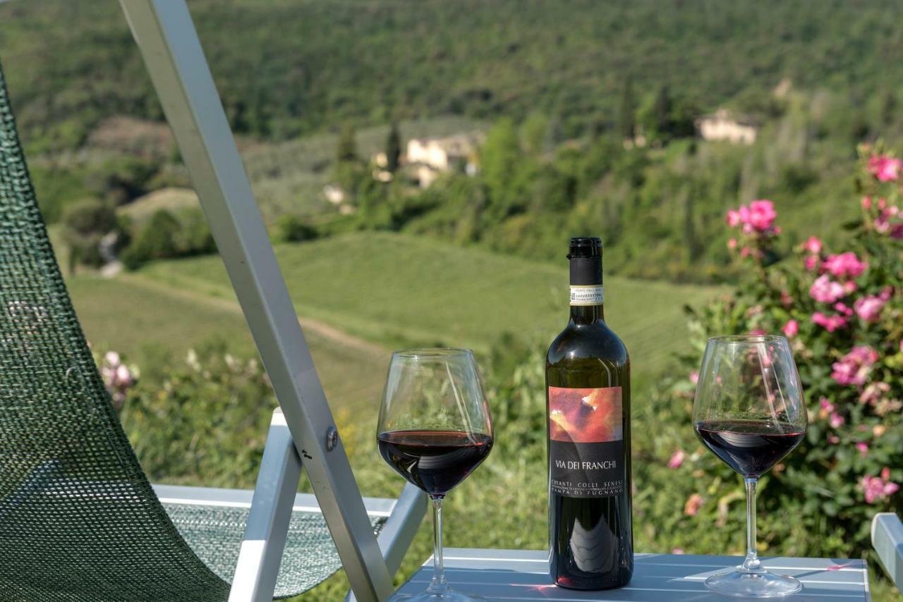 Villa Del Sole San Gimignano Eksteriør bilde